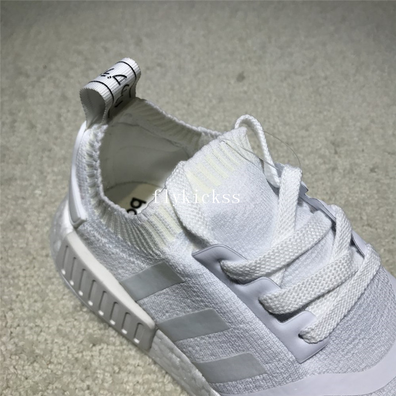 Real Boost Adidas NMD R1 PK Japan Triple White
